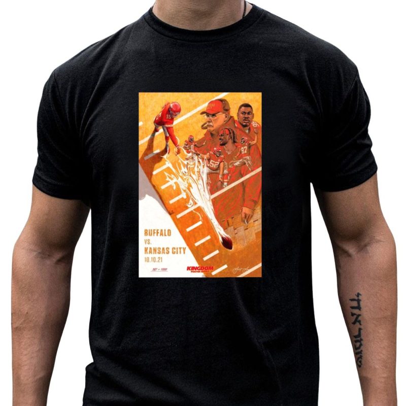Buffalo Bills Vs Kansas City Chiefs 10 10 21 Bills Won 38 20 Kingdom Series Signature T Shirt T Shirt 1 1