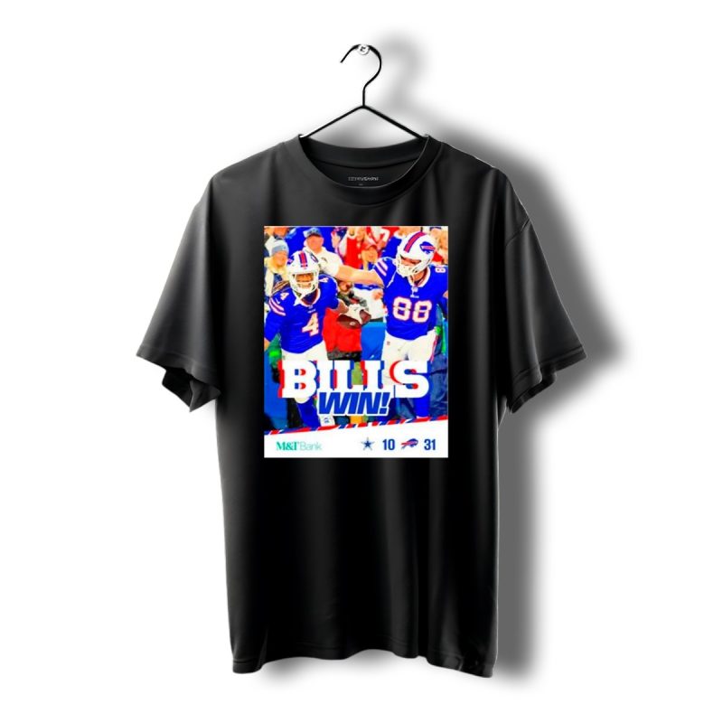 Buffalo Bills Win Dallas Cowboys 31 10 T Shirt 1 T Shirt 1 1