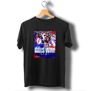 Buffalo Bills Win Denver Broncos 31 Äì 7 Score Wild Card Round 2024 Äì 2025 Playoffs T-Shirt
