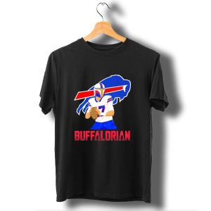 Bufflaorian Buffalo Bills Football Player With Buffalo T-Shirt