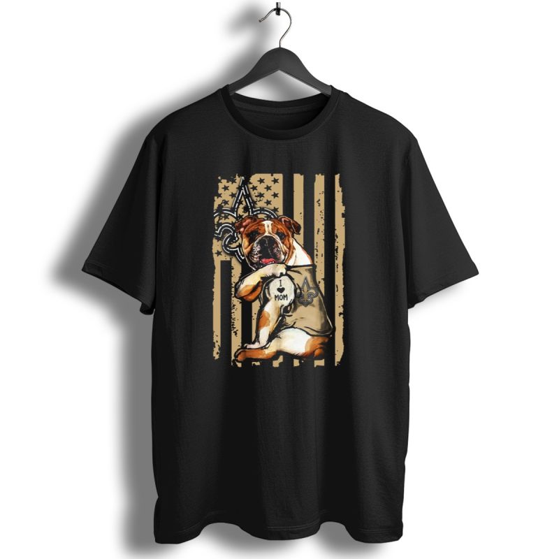 Bulldog-I-Love-Mom-New-Orleans-Saints-Fleur-De-Lis-T-Shirt-1_T-Shirt-1 Bulldog I Love Mom New Orleans Saints Fleur De Lis T Shirt 1 T Shirt 1