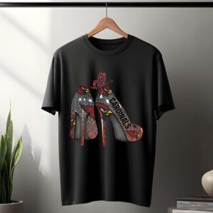 Butterfly High Heels Arizona Cardinals T Shirt