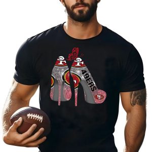 Butterfly High Heels San Francisco 49ers Shirt