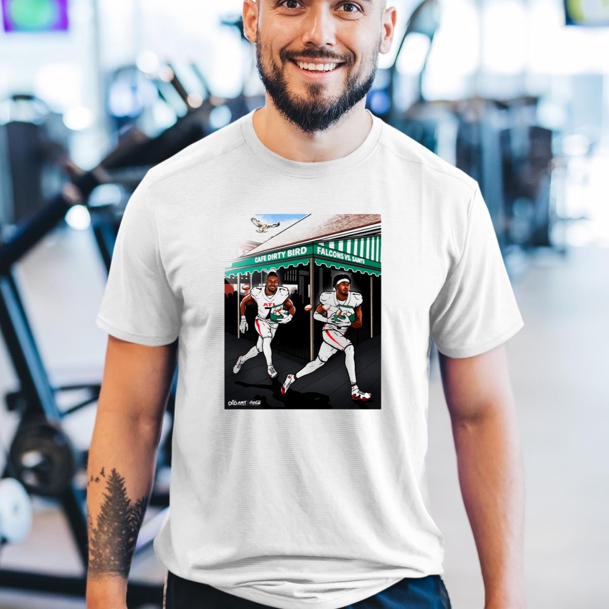 Cafe-Dirty-Bird-Falcons-Vs-Saints-Beignets-T-Shirt-1_t-shirt-3_4
