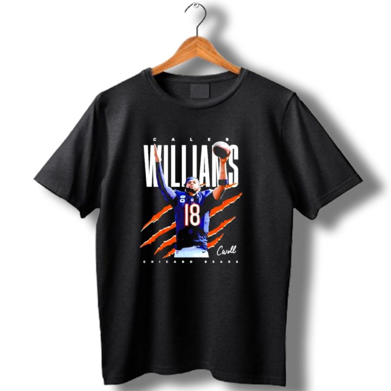 Caleb-Williams-Chicago-Bears-Number-18-Football-Cwell-Signature-T-Shirt-1_T-Shirt-1 Caleb Williams Chicago Bears Number 18 Football Cwell Signature T Shirt 1 T Shirt 1