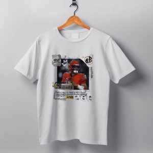 Caleb Williams Chicago Bears Qb 2023 24 Yds 3633 Td 30 Avg 94 T Shirt