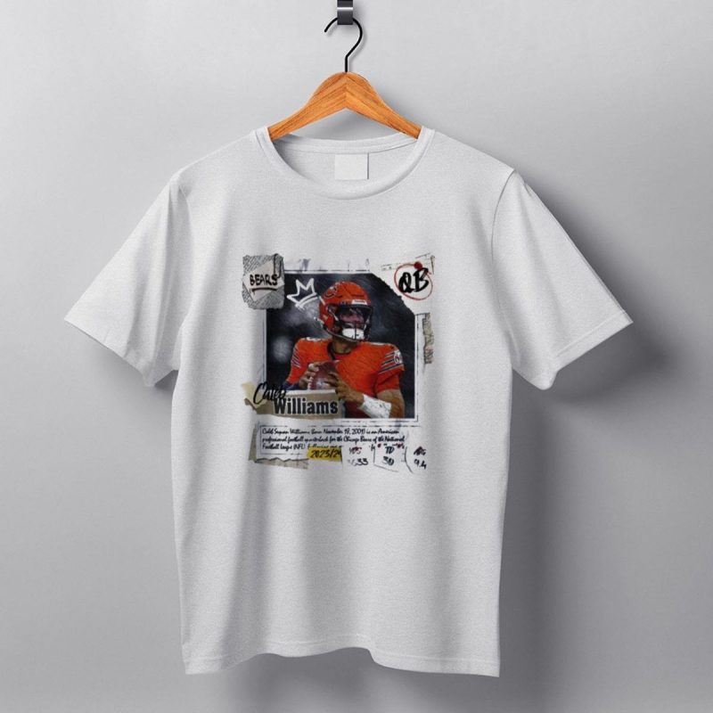 Caleb-Williams-Chicago-Bears-Qb-2023-24-Yds-3633-Td-30-Avg-94-T-Shirt-1_T-Shirt-1 Caleb Williams Chicago Bears Qb 2023 24 Yds 3633 Td 30 Avg 94 T Shirt 1 T Shirt 1