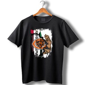 California Republic Chicago Bears Bear Logo Fusion T Shirt