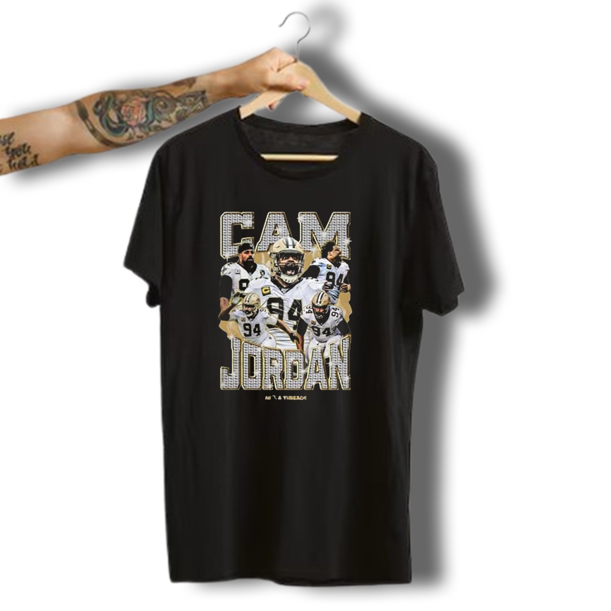Cam-Jordan-Football-New-Orleans-Saints-Number-94-Nfl-Defensive-Star-T-Shirt-1_t-shirt-3_4