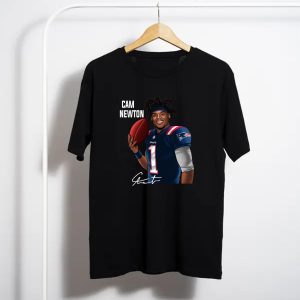 Cam Newton Signature New England Patriots T-Shirt