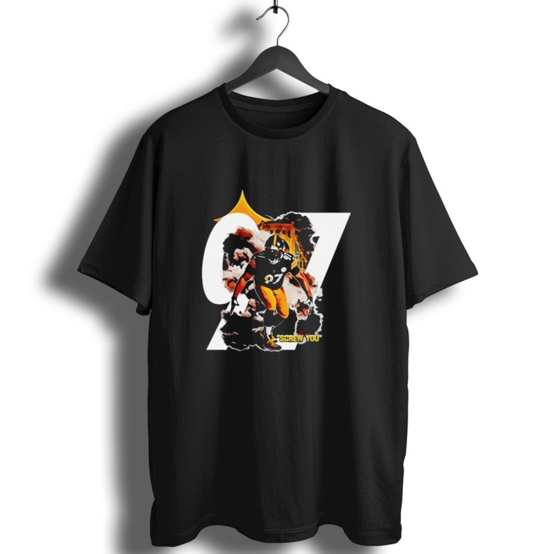 Cameron Heyward Screw You 97 Pittsburgh Steelers Steel City Skyline T Shirt 1 T Shirt 1
