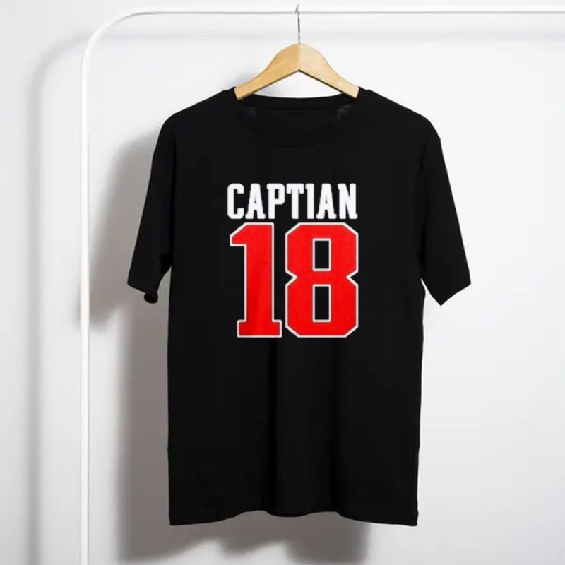 Captain 18 The Patriots Coach T Shirt T Shirt 1