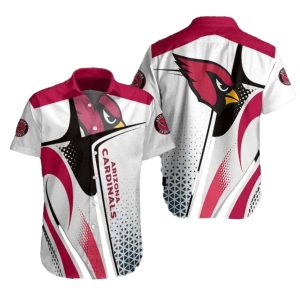 Cardinal Flight Abstract Arizona Cardinals Hawaiian Shirt