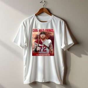 Cardinals At Vikings Week Thirteen 12 1 24 Us Bank Stadium T Shirt