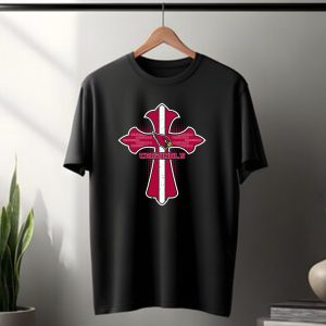 Cardinals Cross For Jesus And Arizona Cardinals Fans T-Shirt