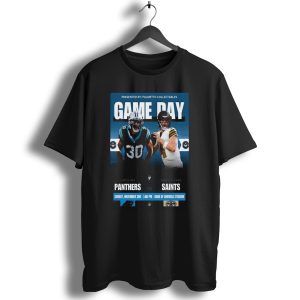 Carolina Panthers Vs New Orleans Saints Game Day Bank Of America Stadium November 3 T Shirt