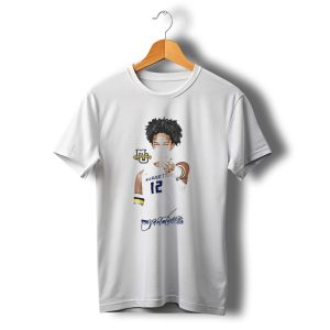 Carsen Murray Marquette Golden Eagles #12 Signature Cartoon Mu T Shirt t shirt 1 1