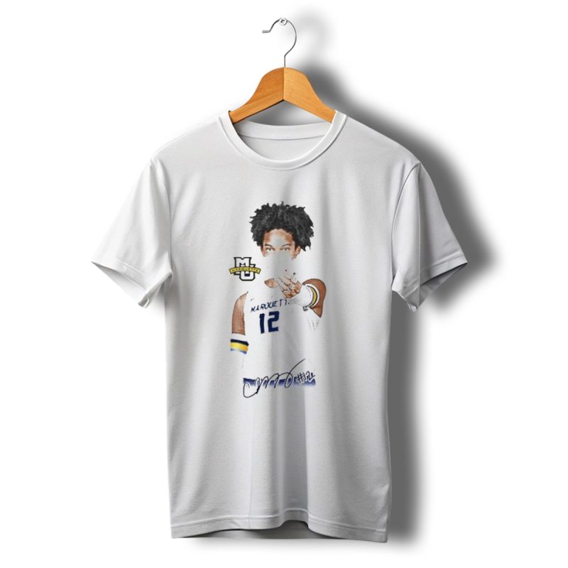 Carsen Murray Marquette Golden Eagles #12 Signature Cartoon Mu T Shirt T Shirt 1 1