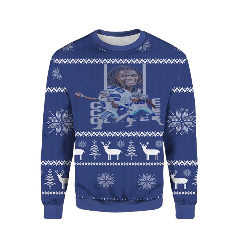 Ceedee Lamb Cowboys Ugly Sweater 1
