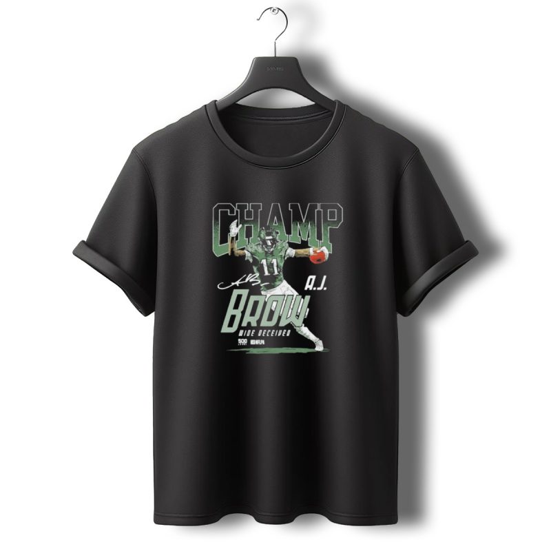 Champ A Jkids T Shirt Fbrown Wide Receiver 500 Yards Philadelphia Eagles T Shirt T Shirt 0 1