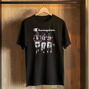 Champion Baltimore Ravens Jackson Lewis Reed Signatures T-Shirt