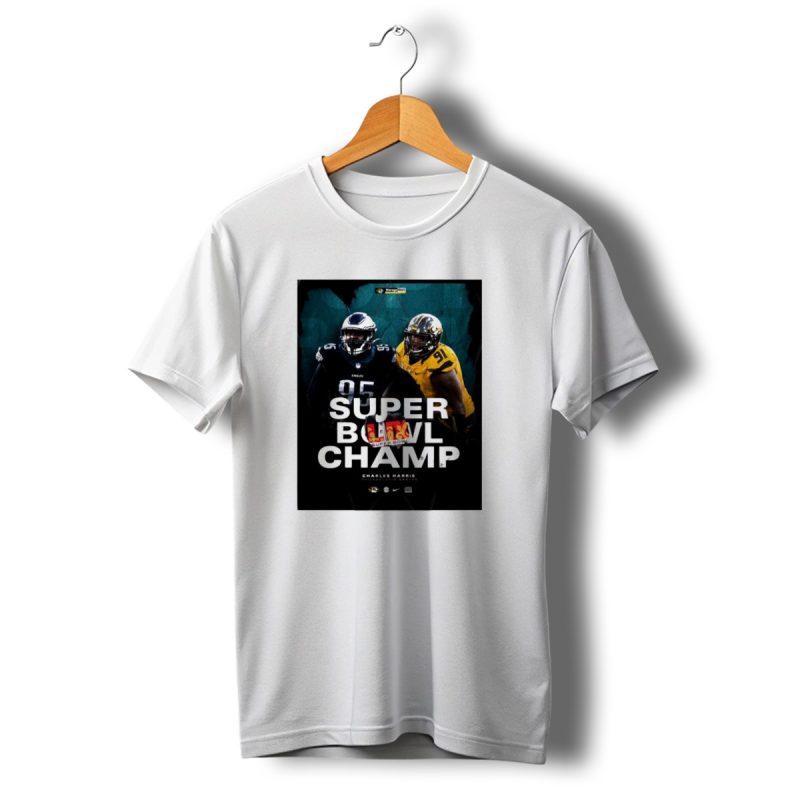Charles Harris Missouri Football Philadelphia Eagles Super Bowl Champ T Shirt T Shirt 1 1