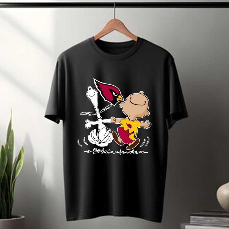Charlie Brown Snoopy Arizona Cardinals T Shirt T Shirt 1