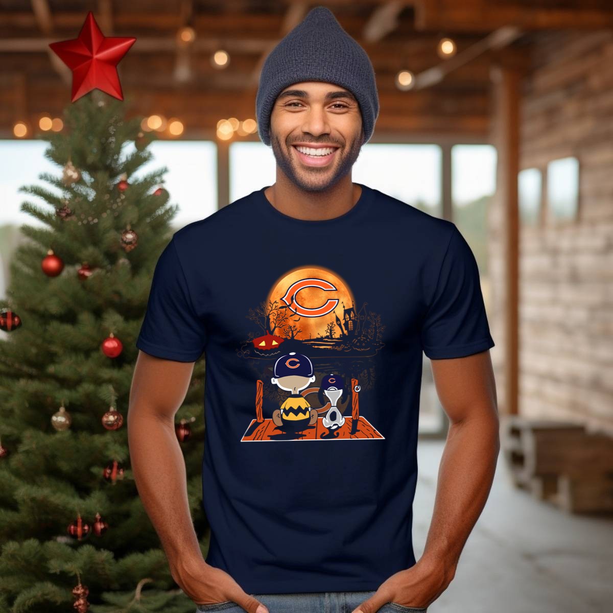 Charlie-Brown-Snoopy-Chicago-Bears-Halloween-Moon-Scene-T-Shirt-1_t-shirt-3_4