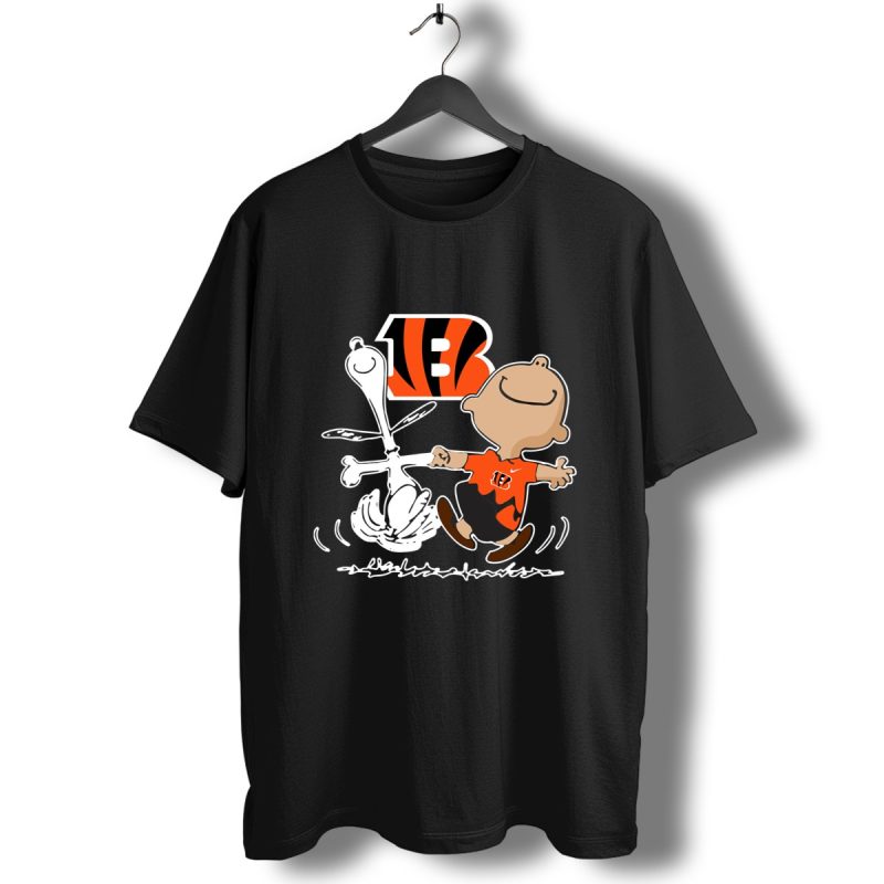 Charlie Brown Snoopy Cincinnati Bengals T Shirt T Shirt 1