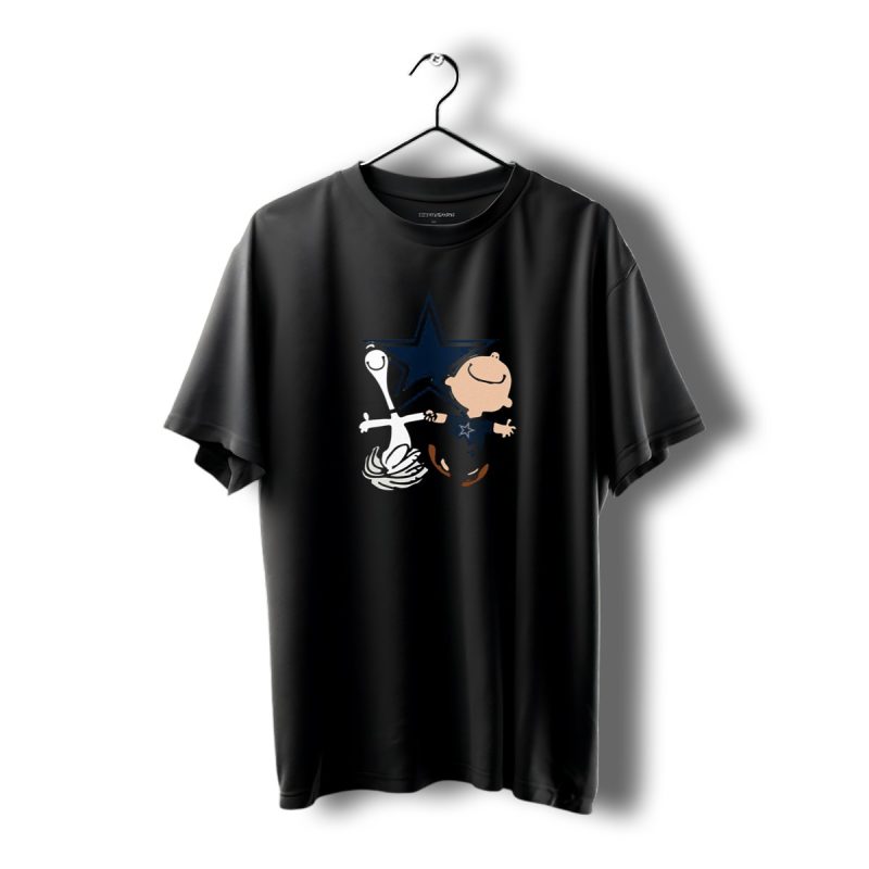 Charlie Brown Snoopy Dallas Cowboys Dancing Star T Shirt 1 T Shirt 1 1