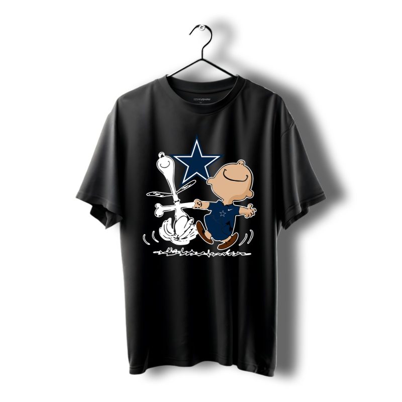Charlie Brown Snoopy Dallas Cowboys Shirt T Shirt 1