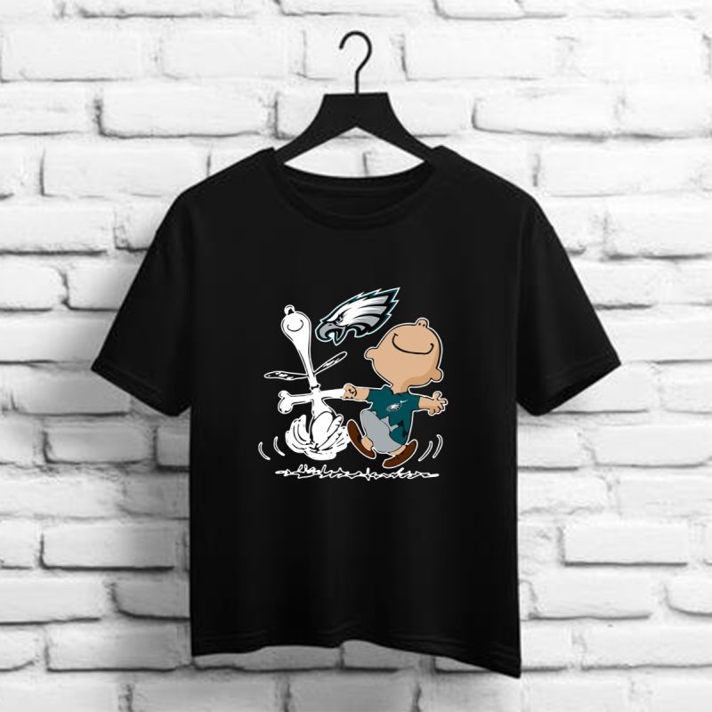 Charlie Brown Snoopy Philadelphia Eagles Shirt T Shirt 1 1