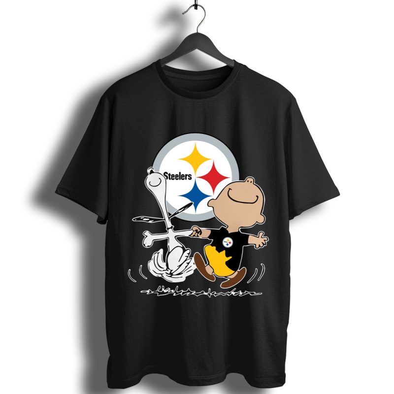 Charlie Brown Snoopy Pittsburgh Steelers Logo Shirt T Shirt 1