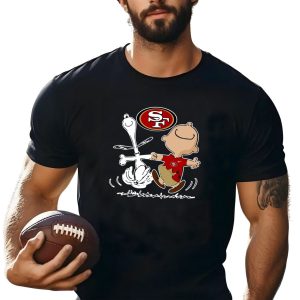 Charlie Brown & Snoopy San Francisco 49ers shirt