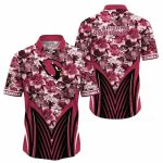 Cherry Blossom Touchdown Arizona Cardinals Tropical Hawaiian Shirt In Floral Pattern