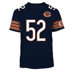 Chicago-Bears-52-Khalil-Mack-Blue-AOP-T-Shirt-1