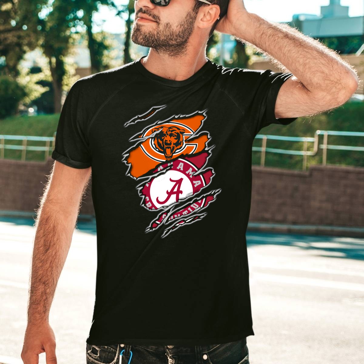 Chicago-Bears-Alabama-Crimson-Tide-Crossover-T-Shirt-1_t-shirt-4_5