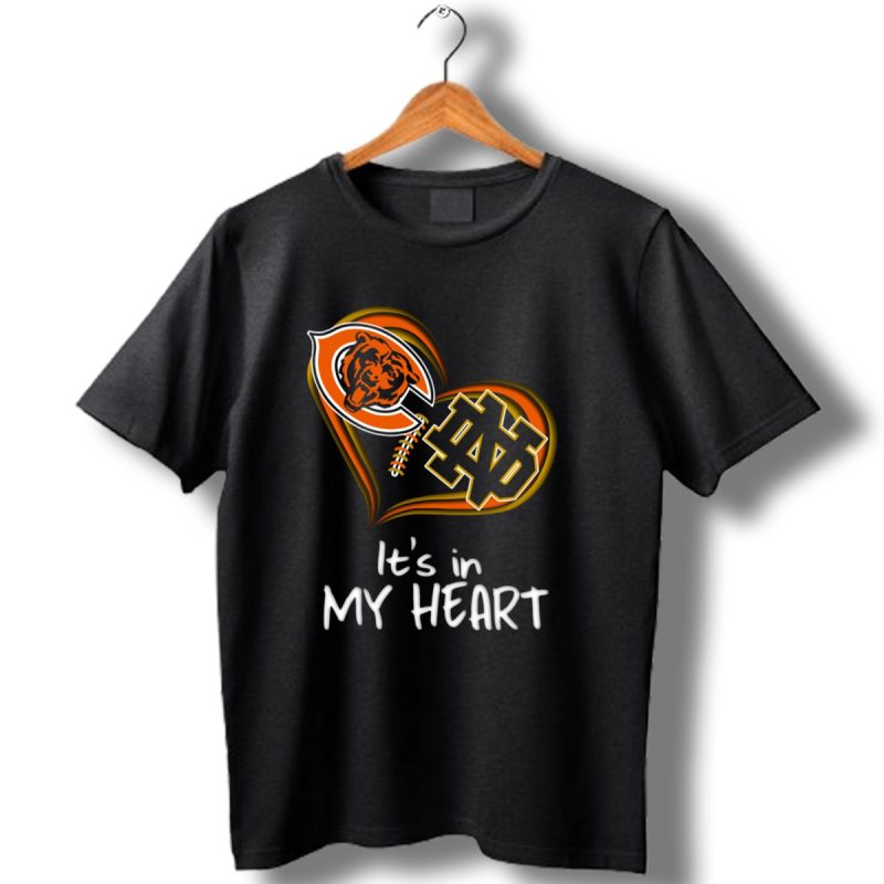 Chicago-Bears-And-Notre-Dame-Its-In-My-Heart-T-Shirt-1_T-Shirt-1 Chicago Bears And Notre Dame Its In My Heart T Shirt 1 T Shirt 1