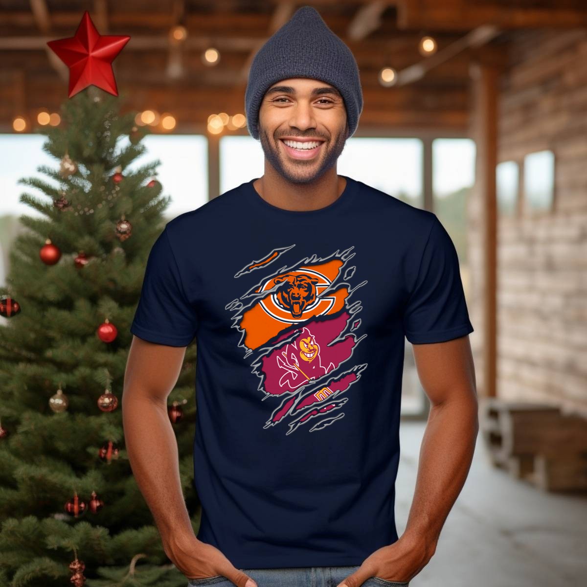 Chicago-Bears-Arizona-State-Sun-Devils-Logo-Mashup-T-Shirt-1_t-shirt-3_4