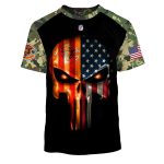 Chicago-Bears-Army-Camouflage-American-Flag-Punisher-AOP-T-Shirt-1