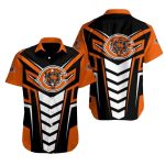 Chicago Bears Art Deco Fanfare Hawaiian Shirt