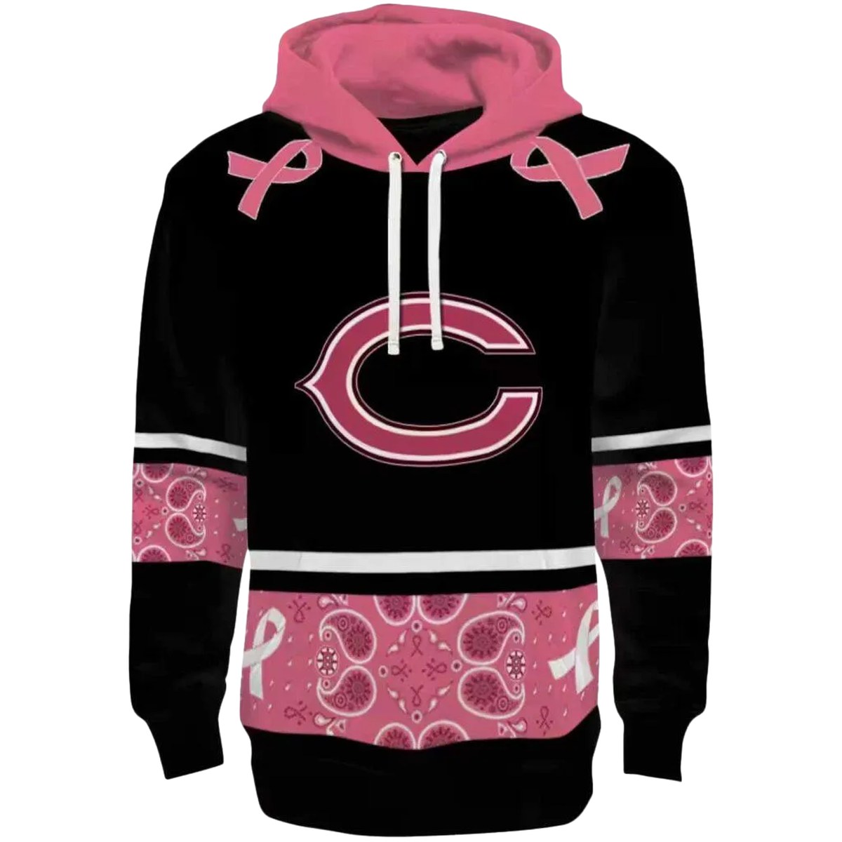 Chicago-Bears-Awareness-Ribbon-Black-Pink-AOP-Hoodie-2