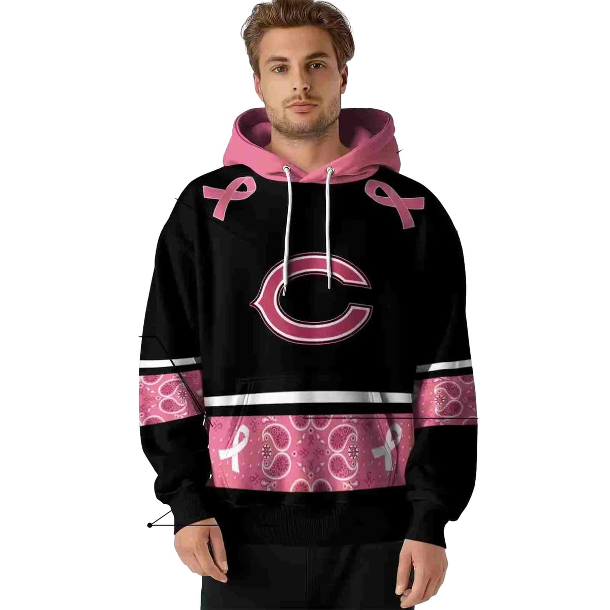 Chicago-Bears-Awareness-Ribbon-Black-Pink-AOP-Hoodie-4