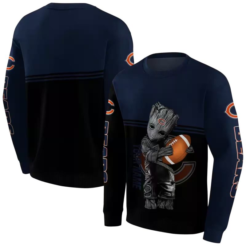 Chicago-Bears-Baby-Groot-Hug-Ball-Blue-Black-Aop-Sweatshirt-1 Chicago Bears Baby Groot Hug Ball Blue Black Aop Sweatshirt 1