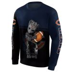Chicago-Bears-Baby-Groot-Hug-Ball-Blue-Black-AOP-Sweatshirt-2