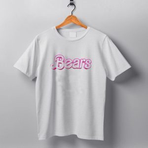 Chicago Bears Barbie Bears Pink T Shirt