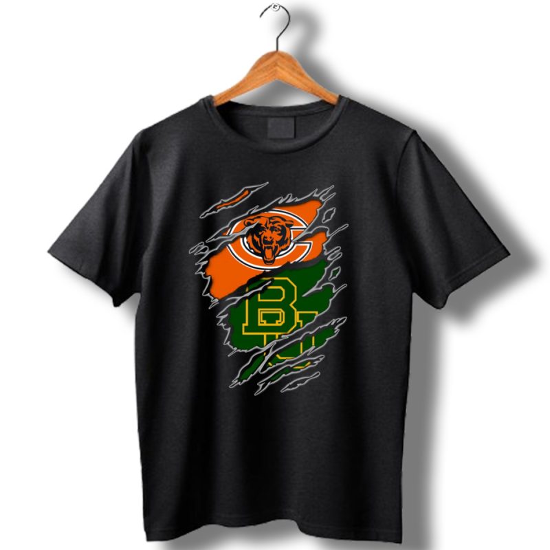 Chicago-Bears-Baylor-University-Bears-Logo-Combination-T-Shirt-1_T-Shirt-1 Chicago Bears Baylor University Bears Logo Combination T Shirt 1 T Shirt 1