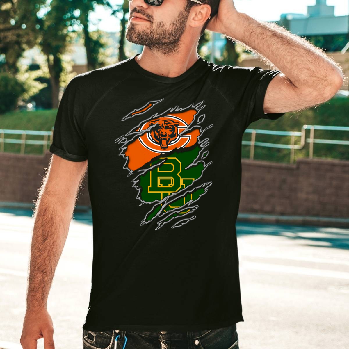 Chicago-Bears-Baylor-University-Bears-Logo-Combination-T-Shirt-1_t-shirt-4_5