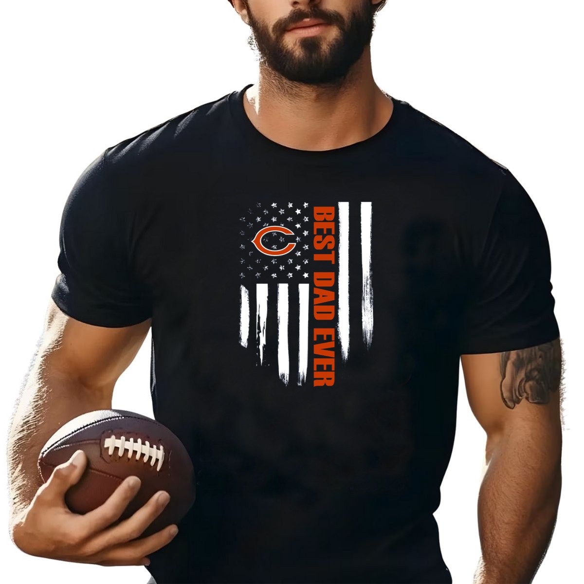 Chicago-Bears-Best-Dad-Ever-American-Flag-T-Shirt-1_t-shirt-1_2