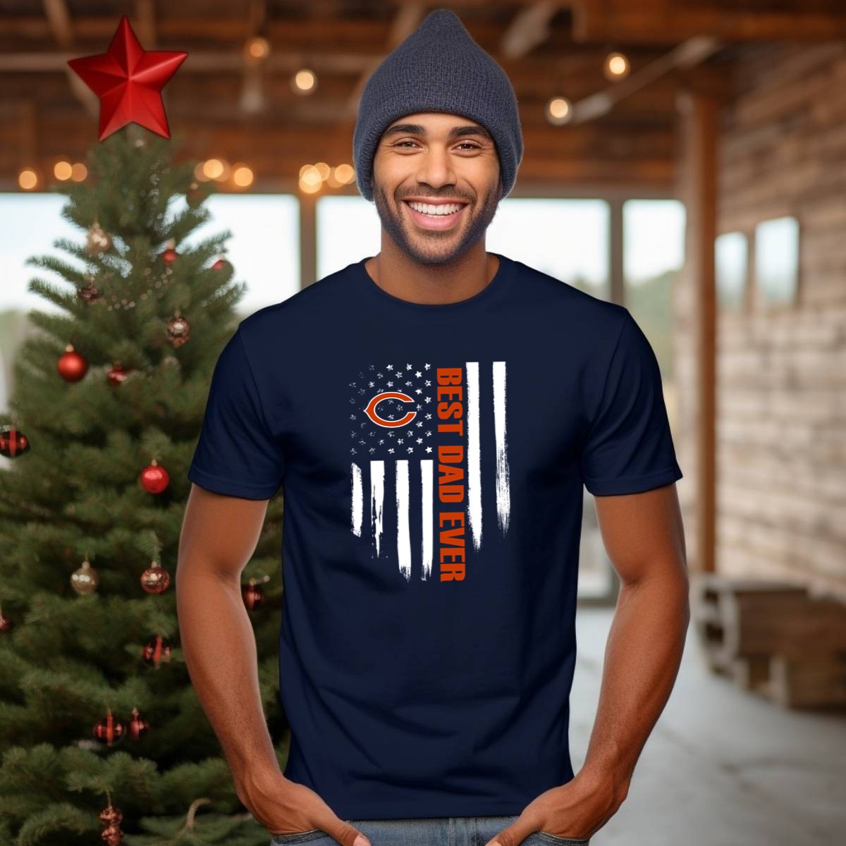 Chicago-Bears-Best-Dad-Ever-American-Flag-T-Shirt-1_t-shirt-3_4